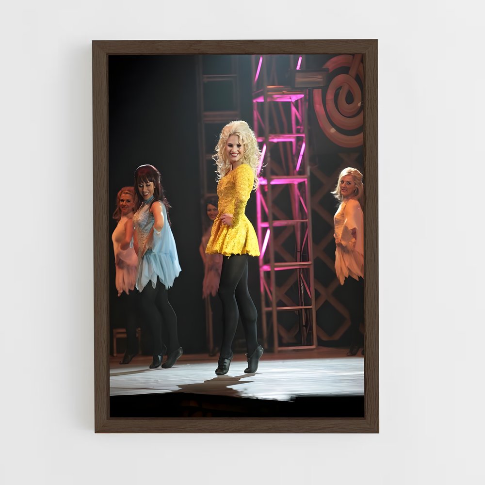 Poster Pop Étoile – affiche Danse (vue 5)